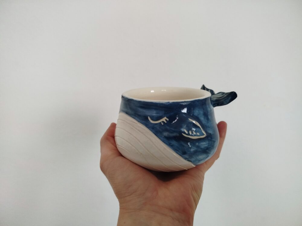 Taza Ballena Azul