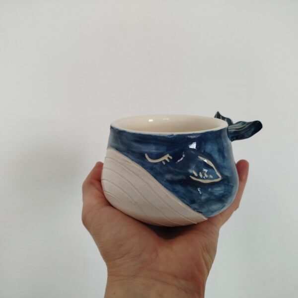 Taza Ballena Azul