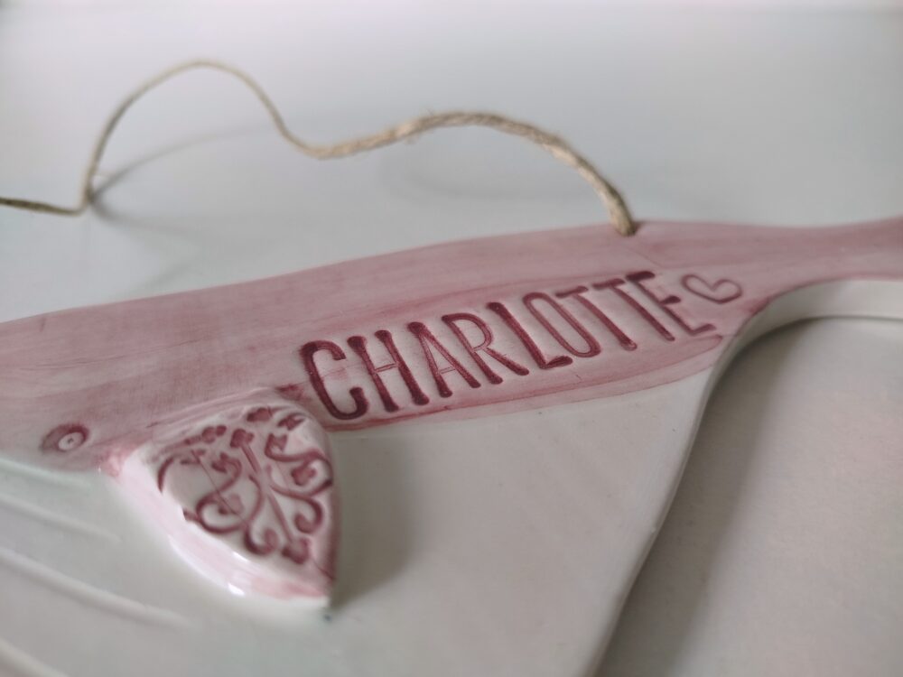 Ballena personalizada con nombre para decorar pared - Imagen 4